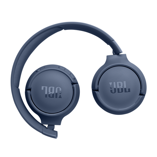 JBL Tune 520BT - Blue - Wireless on-ear headphones - Detailshot 1